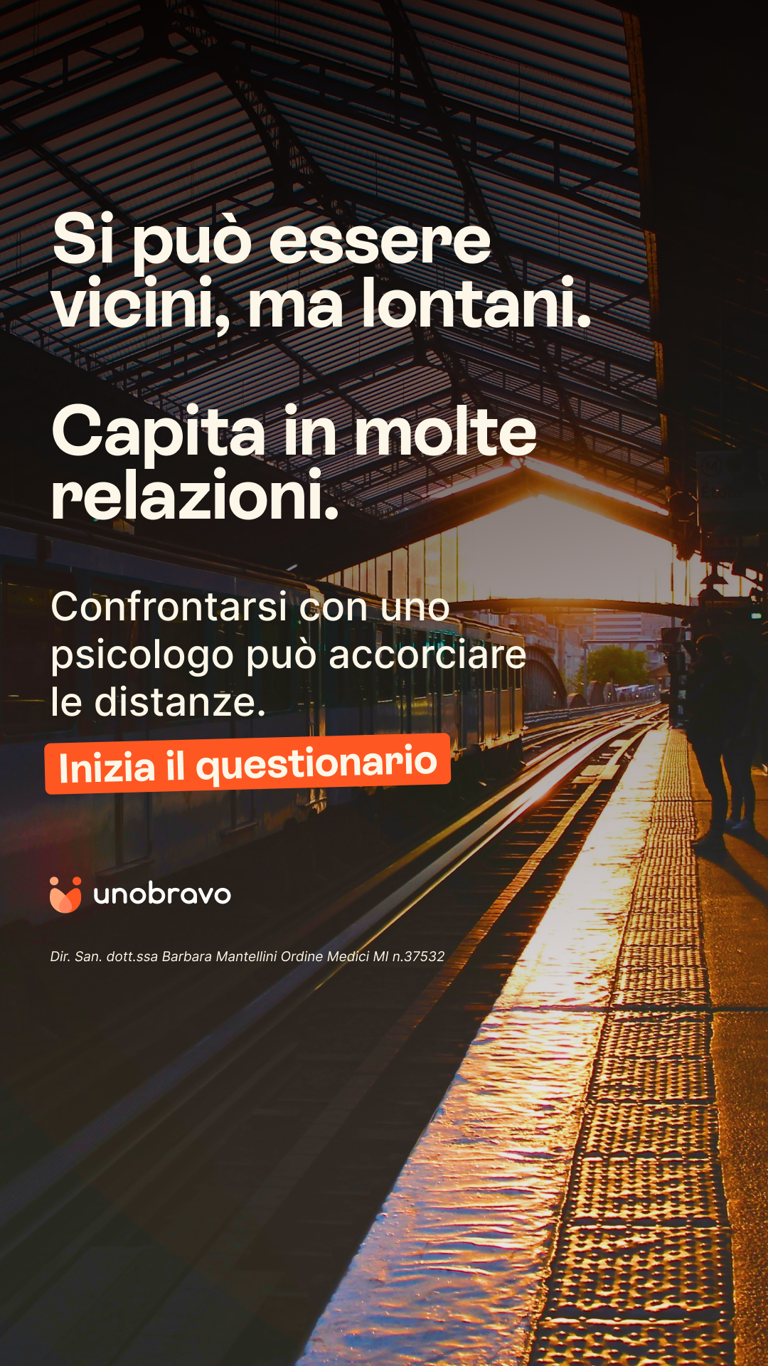 Unobravo Facebook ad