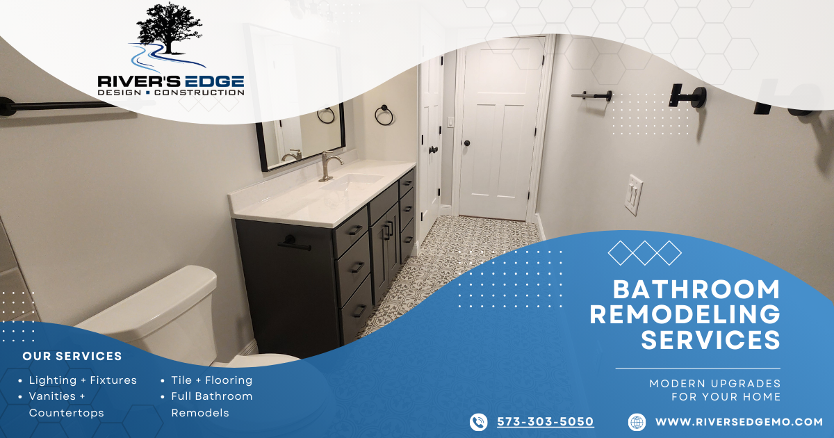 Rivers Edge Design & Construction Facebook ad from Apr 14, 2026