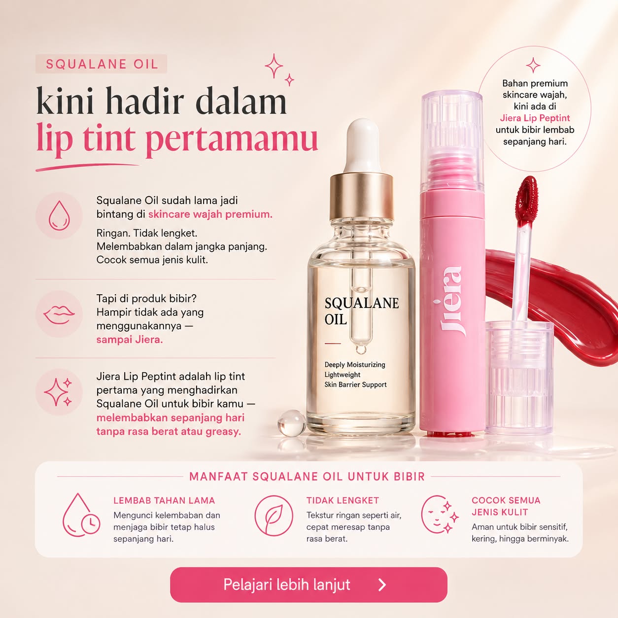 Jiera Facebook ad: Lip Peptint: My New BFF for Pretty Lips!