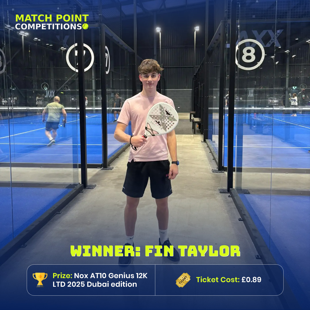 Match Point Competitions Facebook ad: Youβve seen the draws.