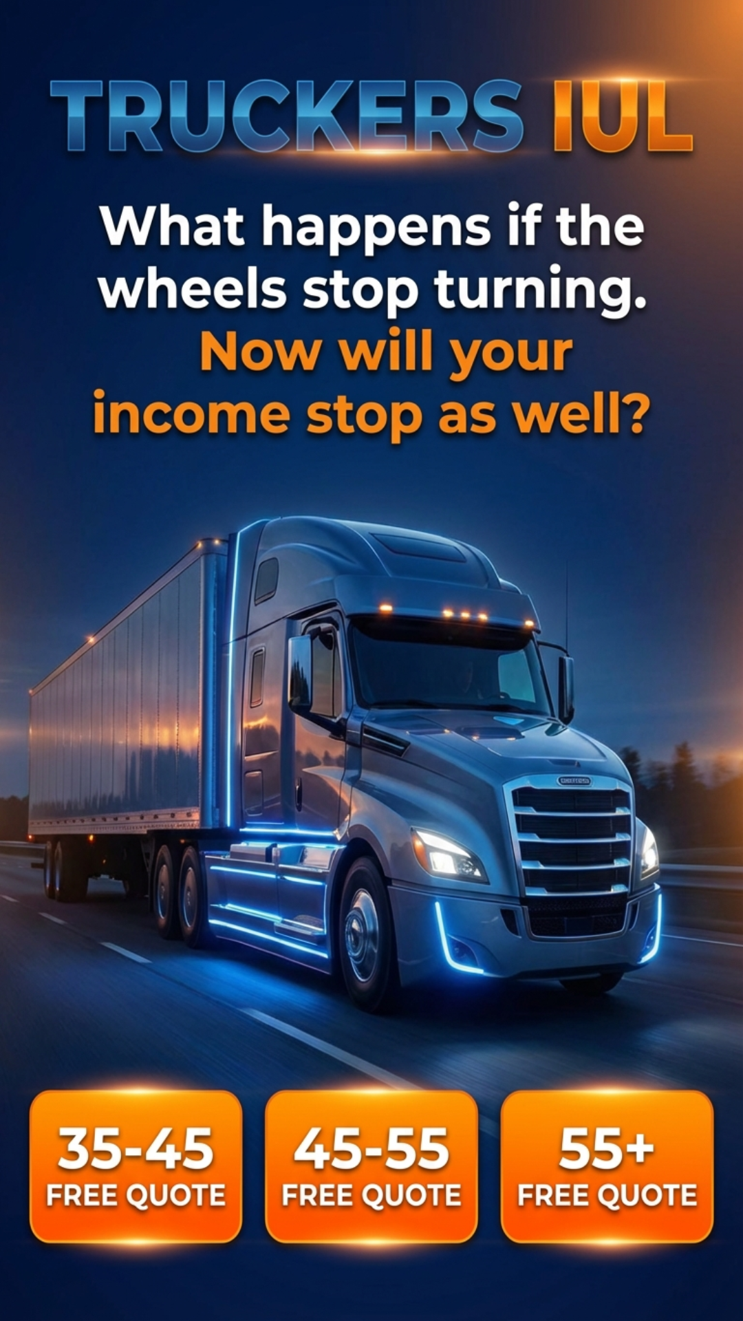 My Affordable Trucker Insurance Facebook ad