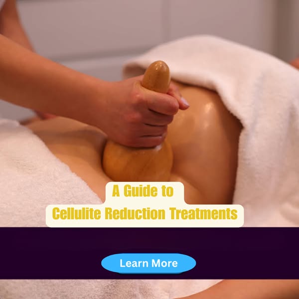 Clean Life Facebook ad: Cellulite Reduction Treatments: Informational Guide 
