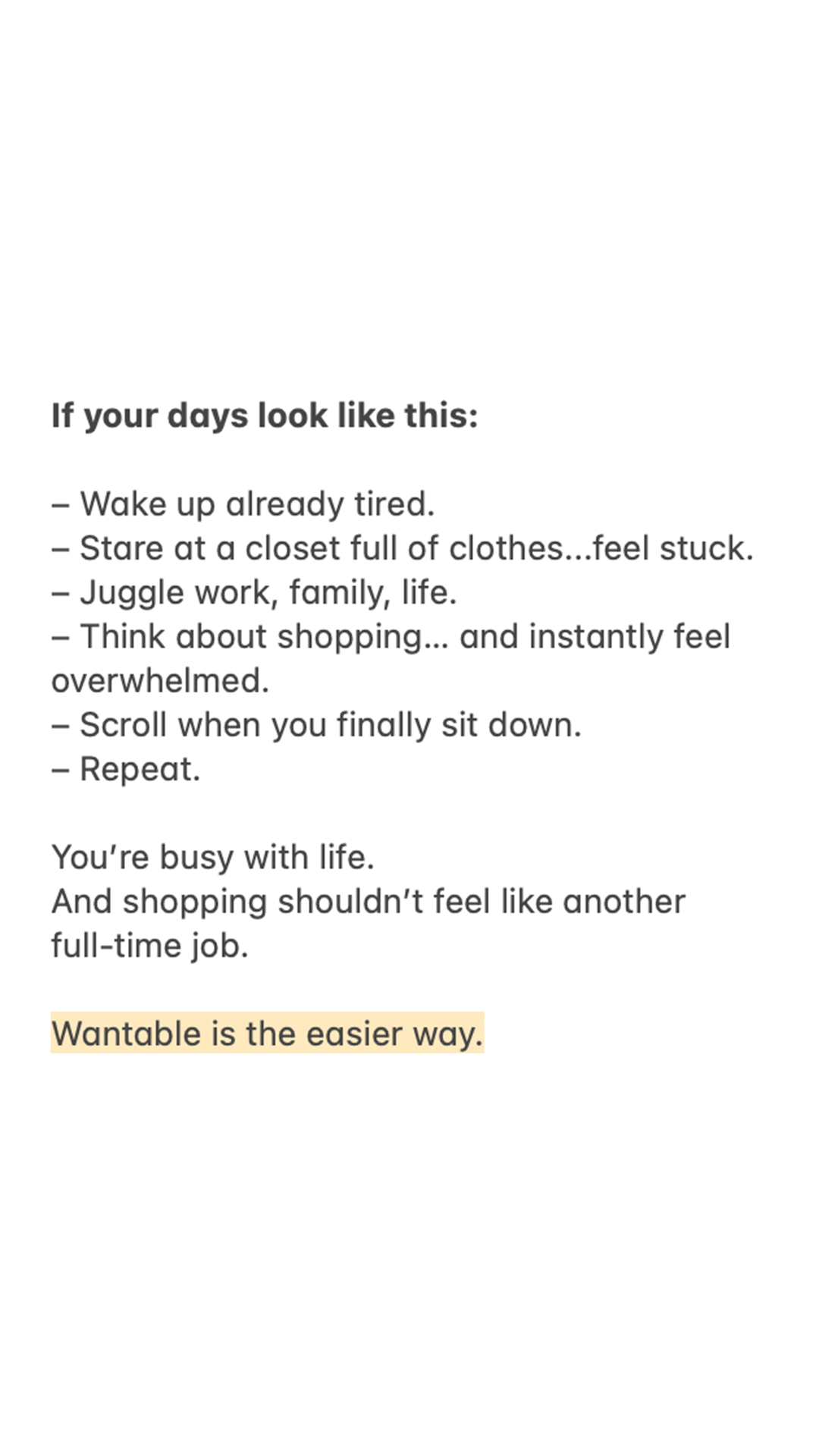 Wantable Facebook ad from Feb 10, 2026