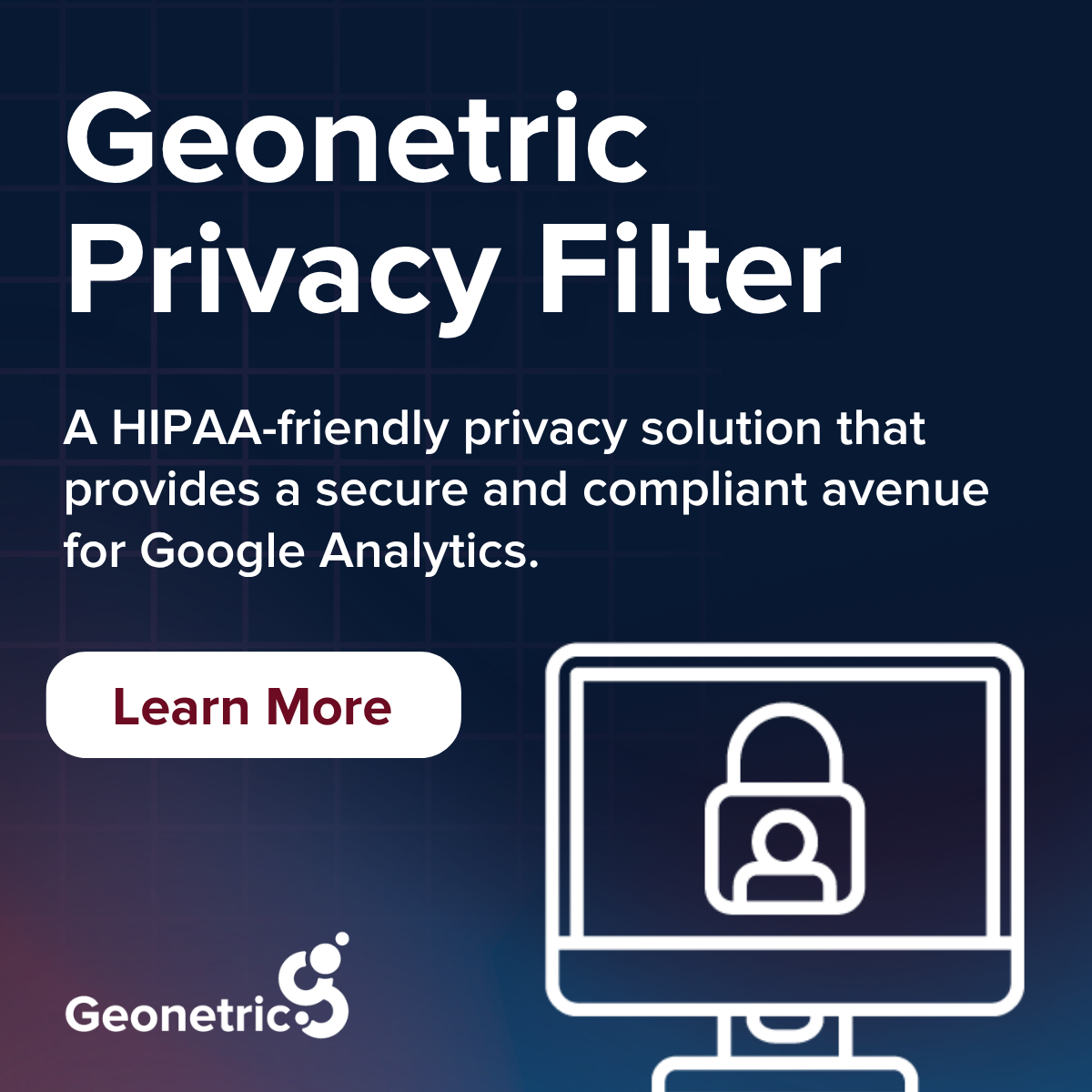 Geonetric Facebook ad