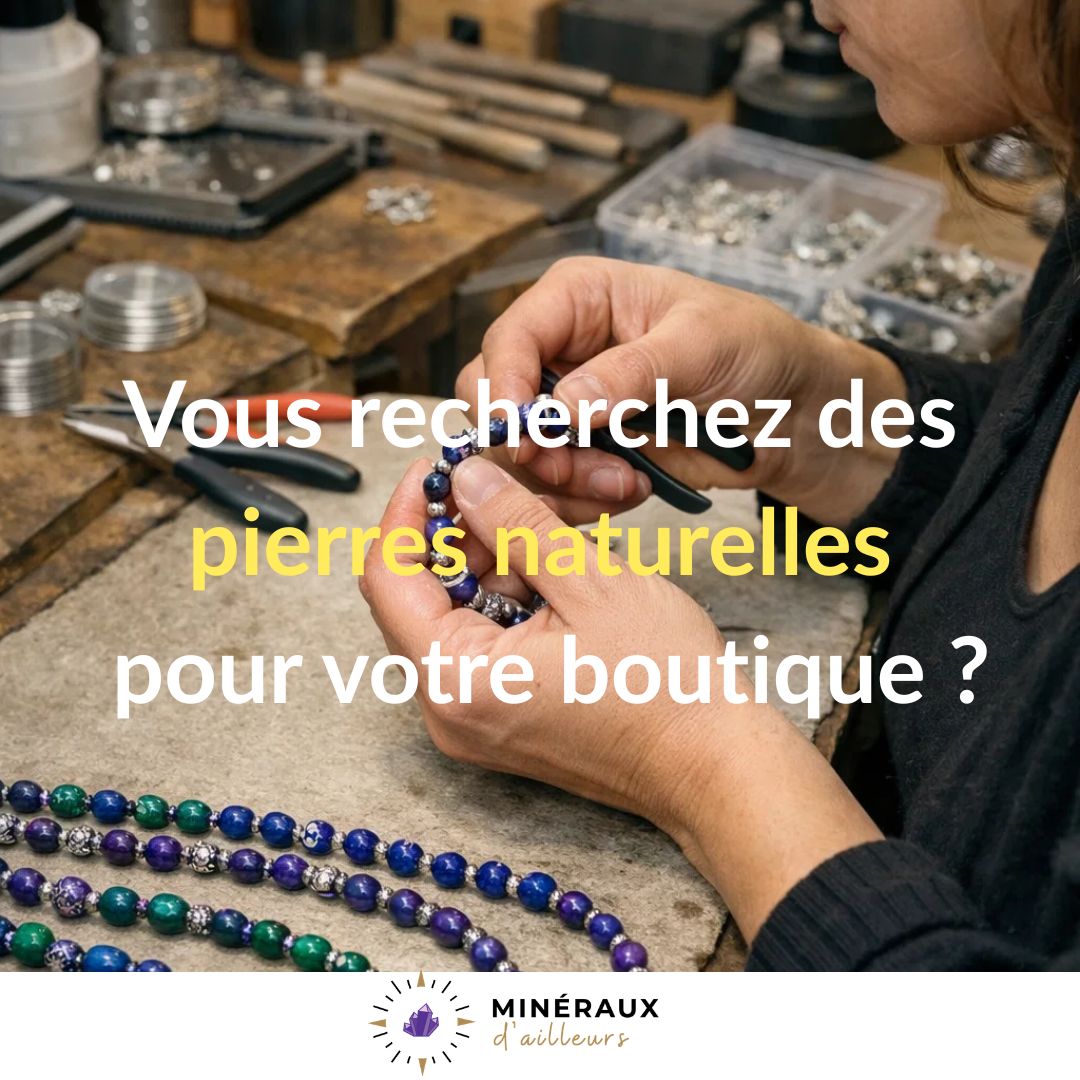 Minéraux d'ailleurs Facebook ad