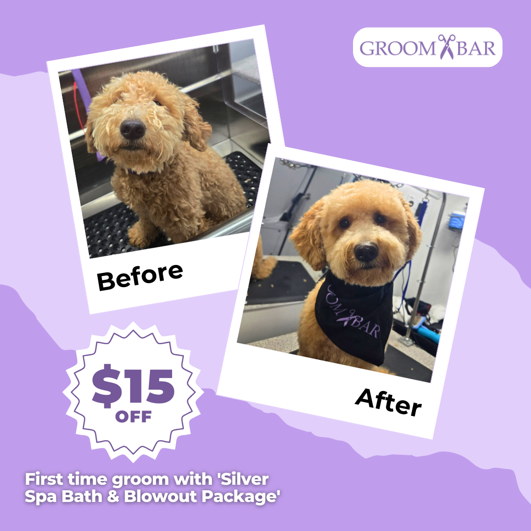 Groombar Forney, TX Facebook ad