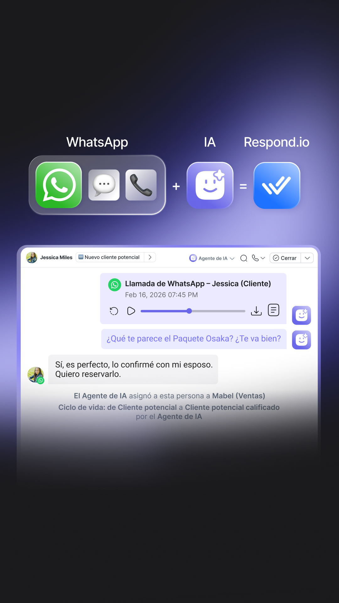 respond.io Facebook ad from Jun 22, 2026