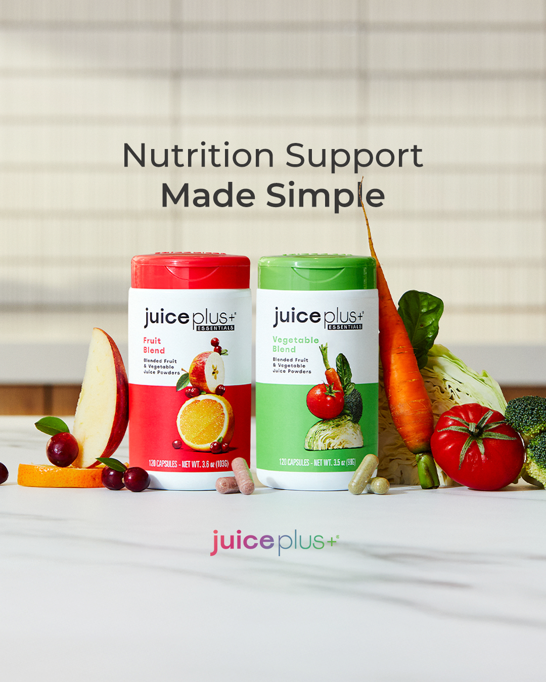 Juice Plus+ Facebook ad