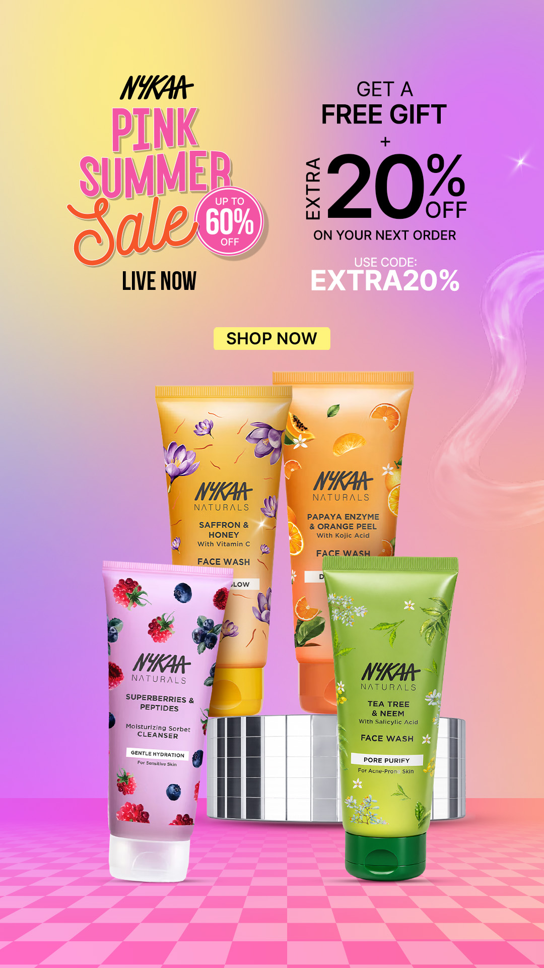 Nykaa Facebook ad