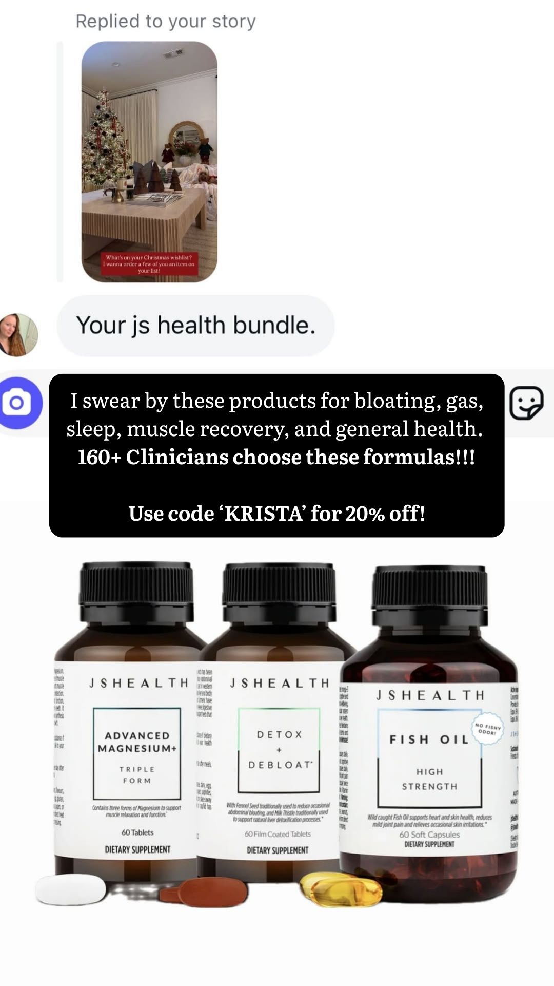 Krista Horton Facebook ad