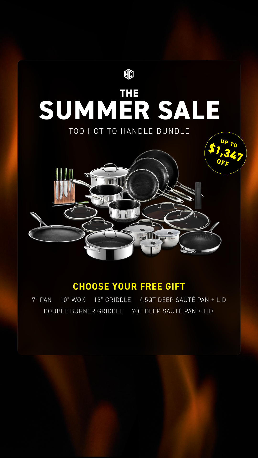 HexClad Facebook ad