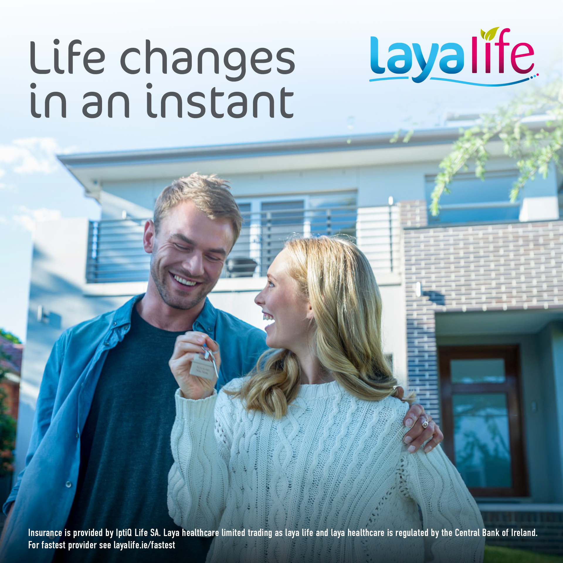 Laya Healthcare Facebook ad