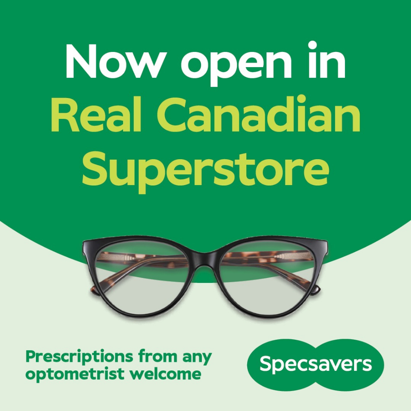 Specsavers Canada Facebook ad