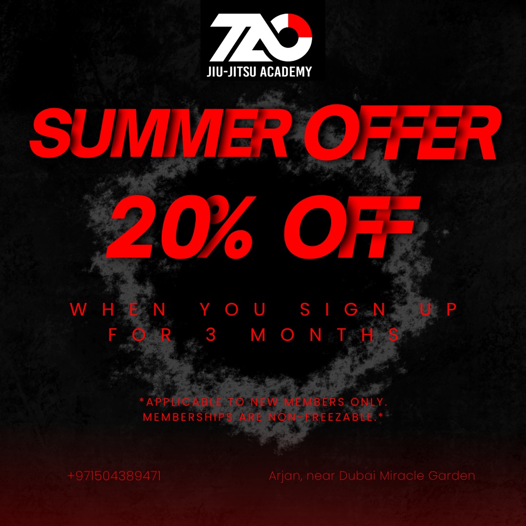 taojiujitsuacademy Facebook ad: SUMMER OFFER IS HERE