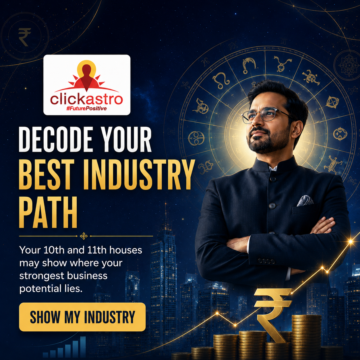 Clickastro Facebook ad