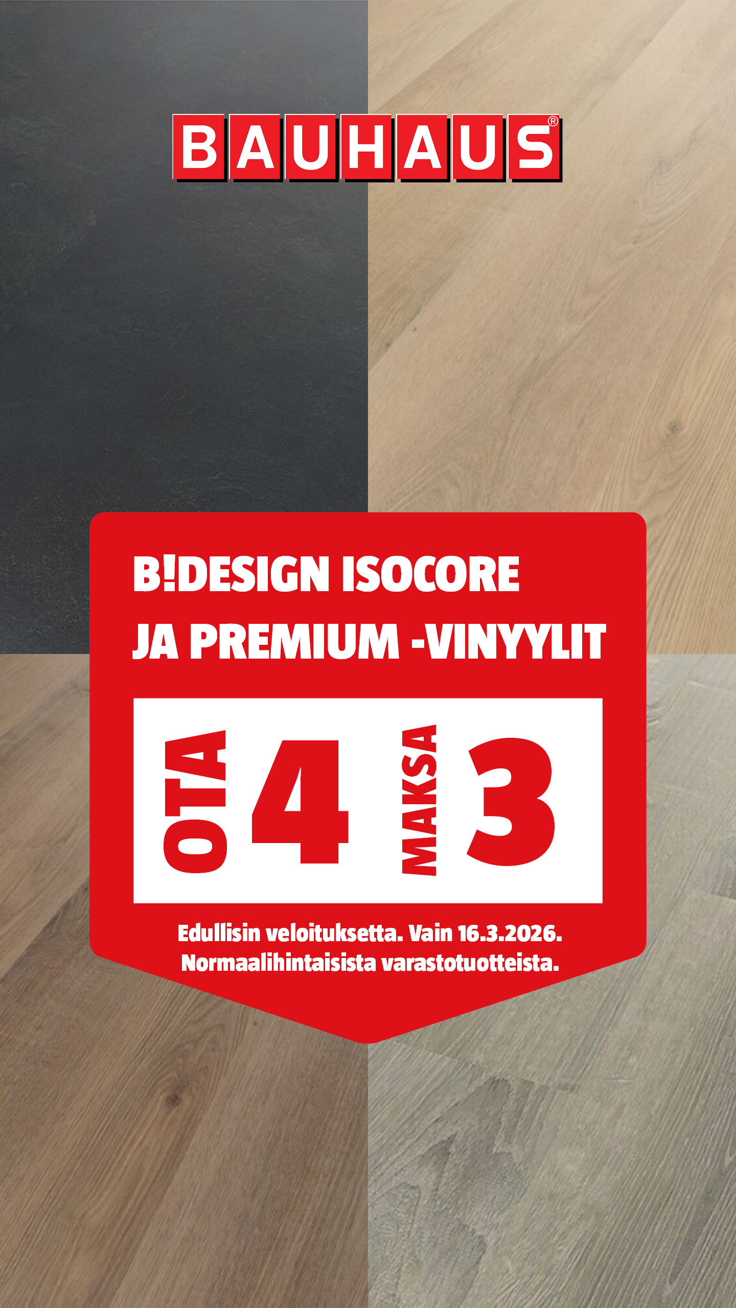 BAUHAUS Suomi Facebook ad