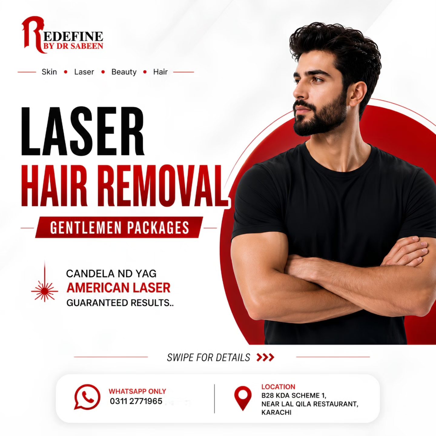 Redefine By Dr. Sabeen - Skin Laser Beauty Hair Facebook ad