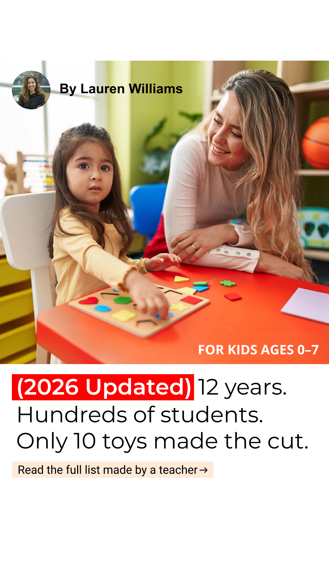 Montessori Generation Facebook ad