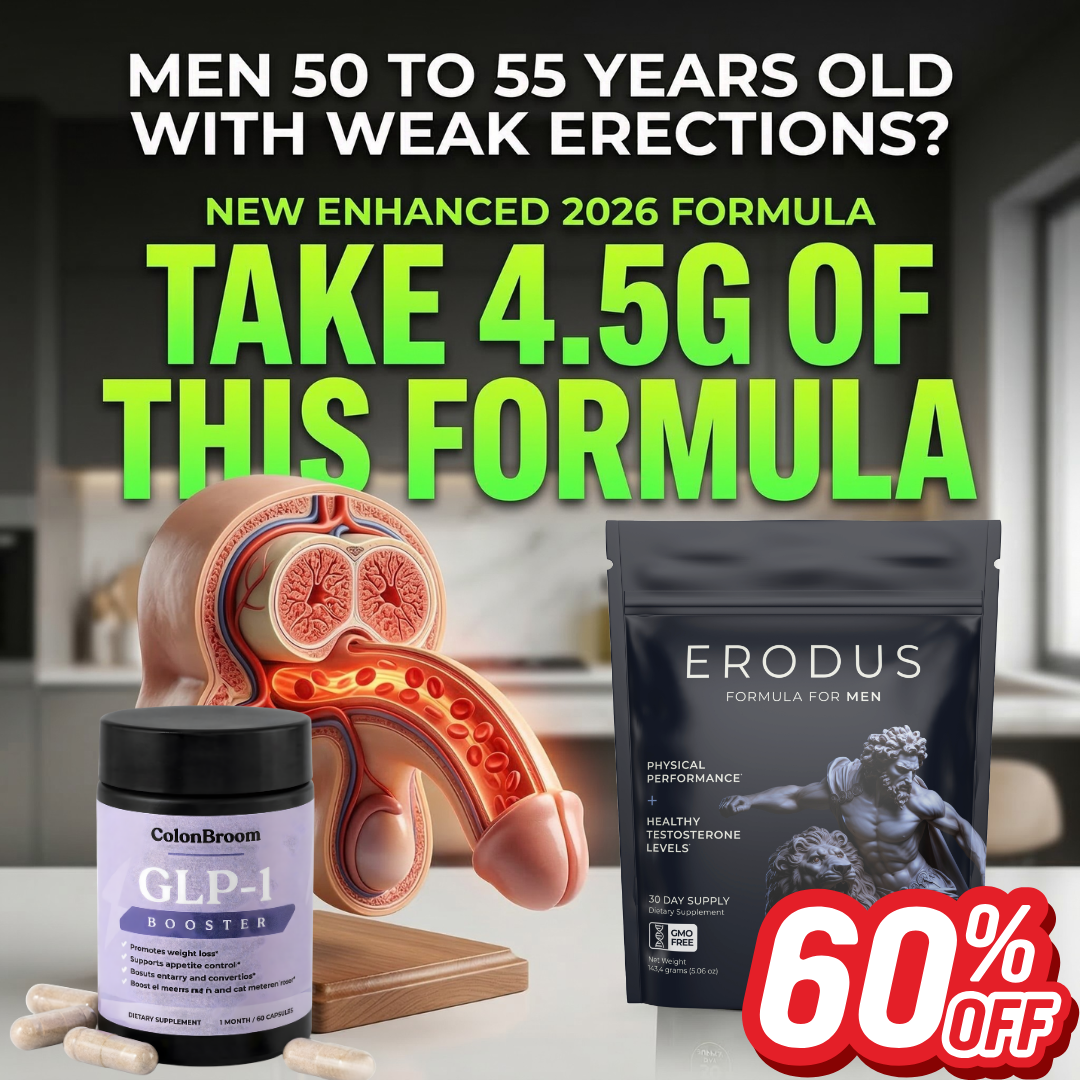 Erodus Formula For Men Facebook ad