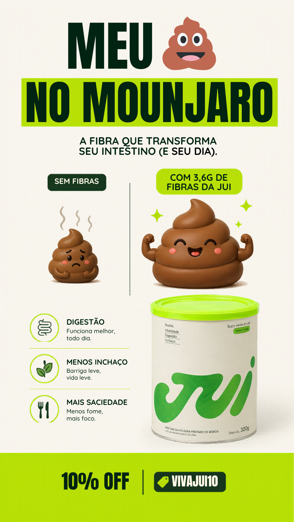 Viva Jui Facebook ad: JUI Suco Verde em Pó