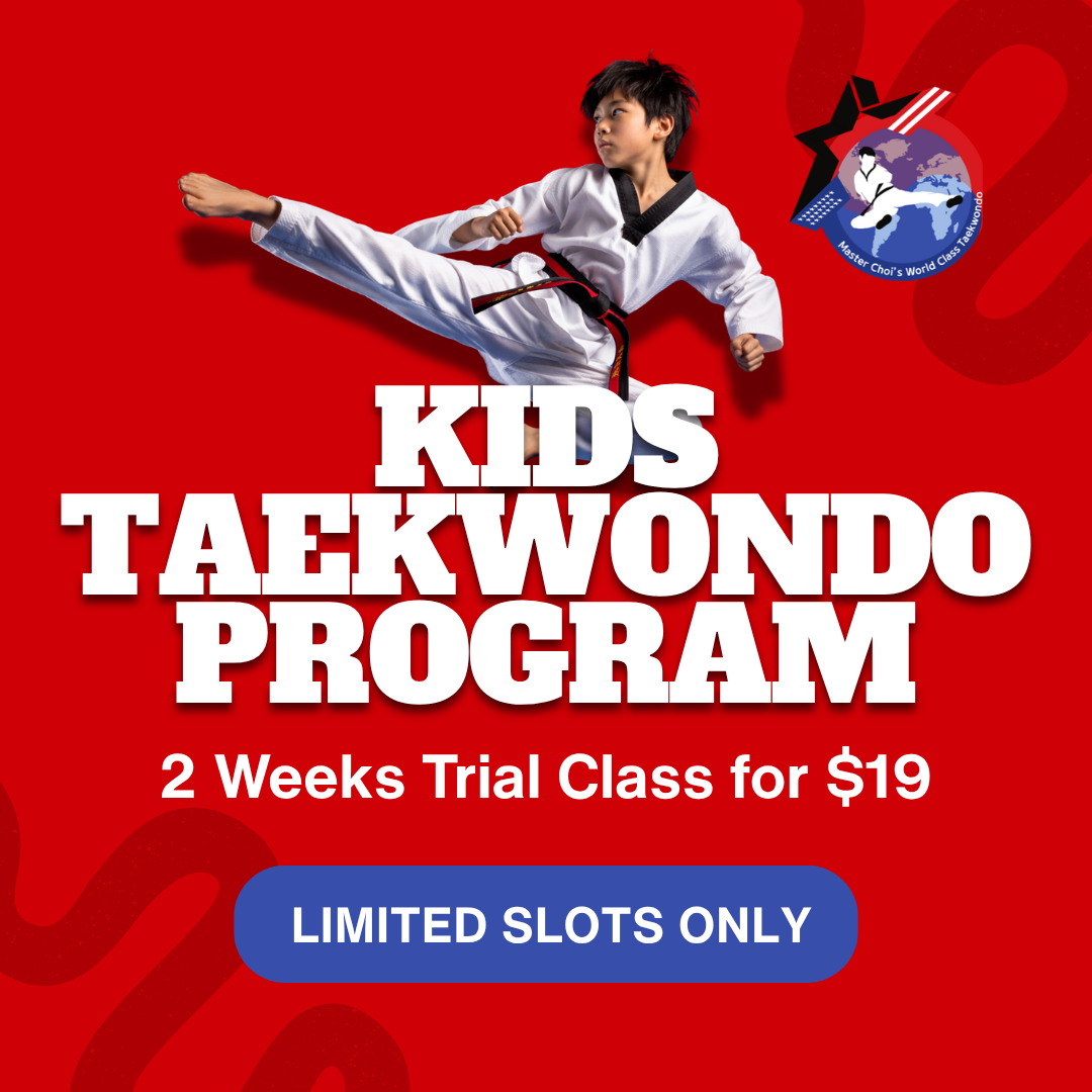 Master Choi's World Class Taekwondo Facebook ad