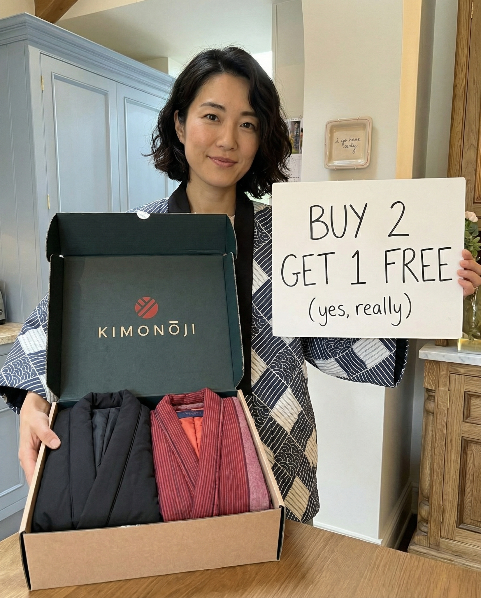 Kimonoji Facebook ad