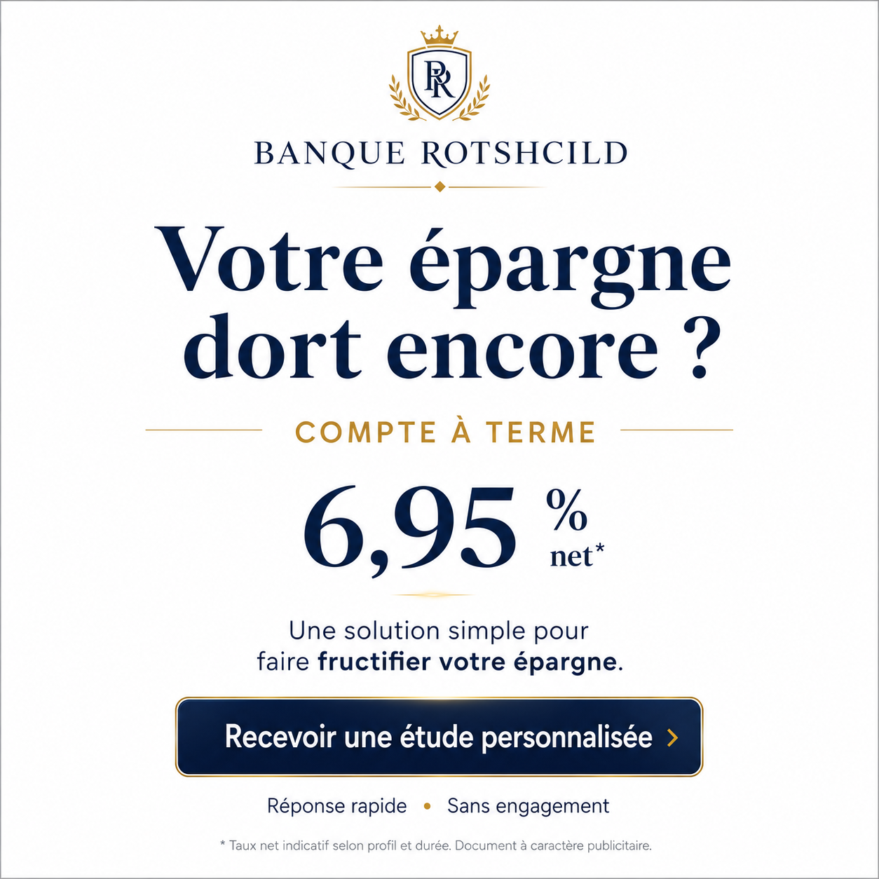 Investir en France 2k26 Facebook ad from Jul 7, 2026