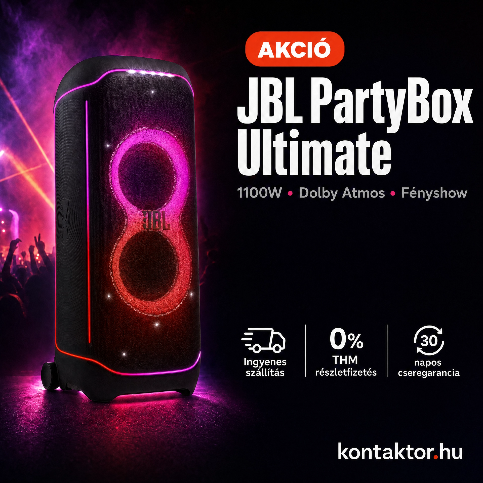 Kontaktor Facebook ad: JBL Partybox Ultimate