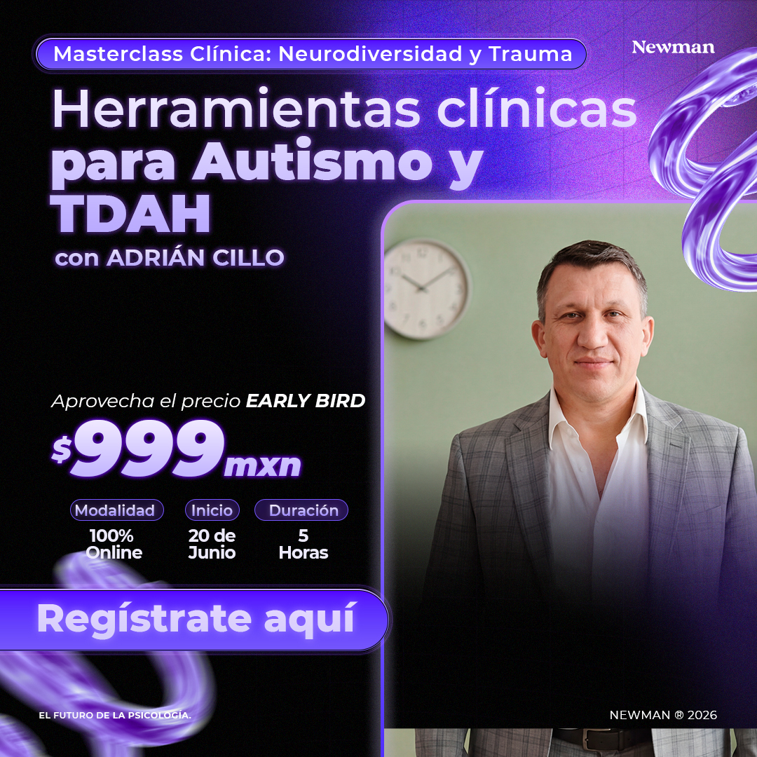 Newman Facebook ad: Formación clínica para casos TEA y trauma