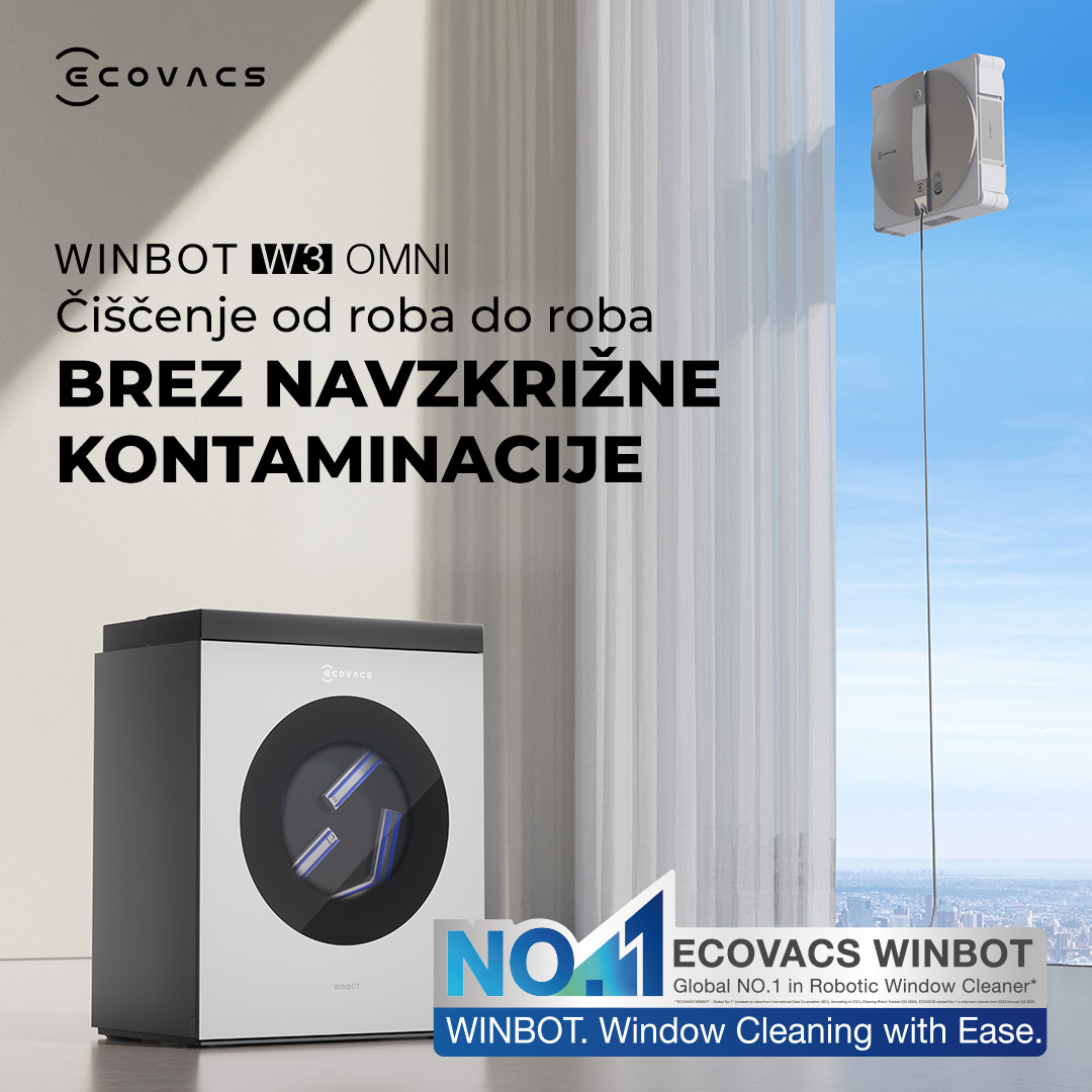 Ecovacs Slovenija Facebook ad from Jun 3, 2026