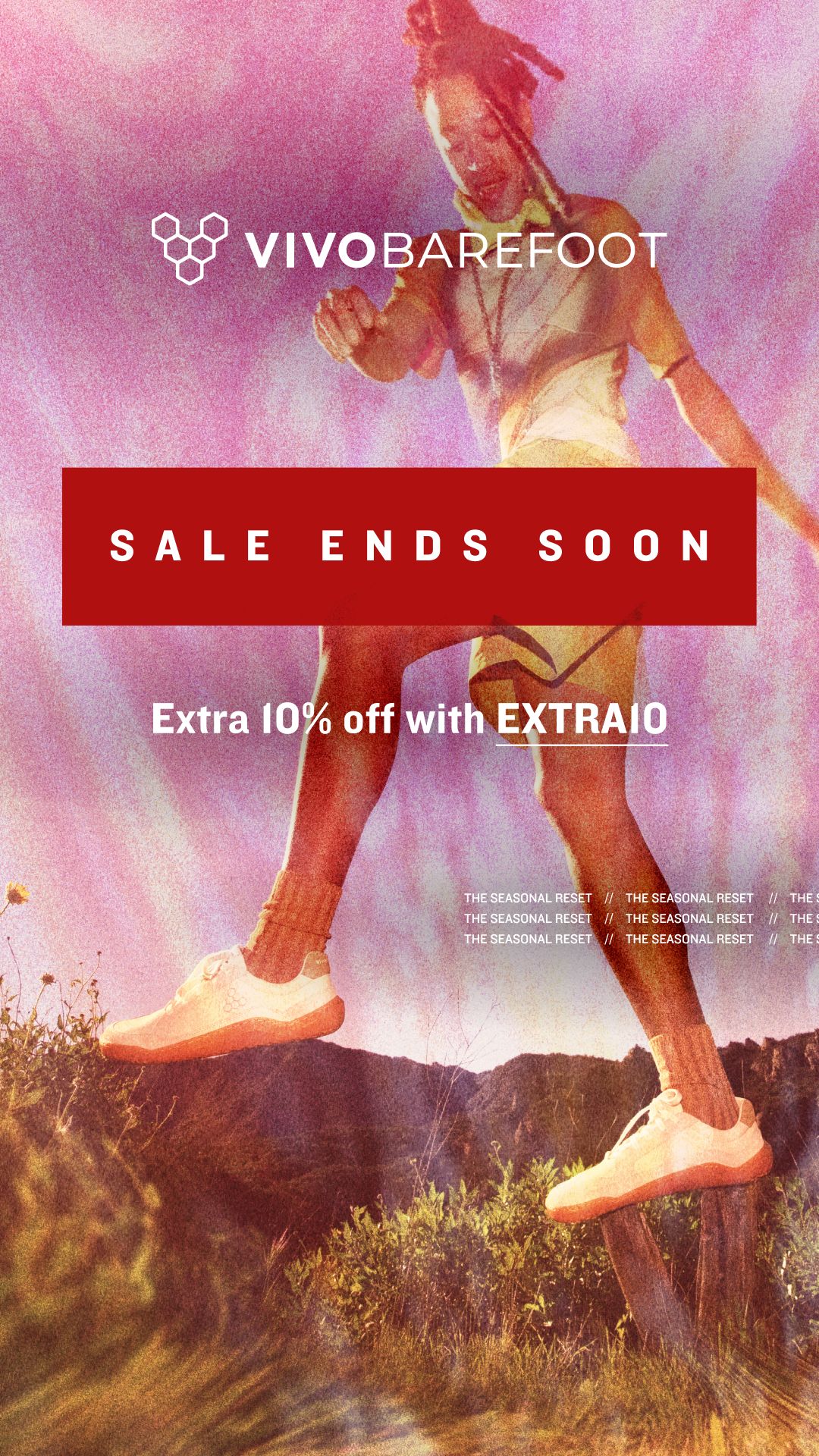 Vivobarefoot Facebook ad