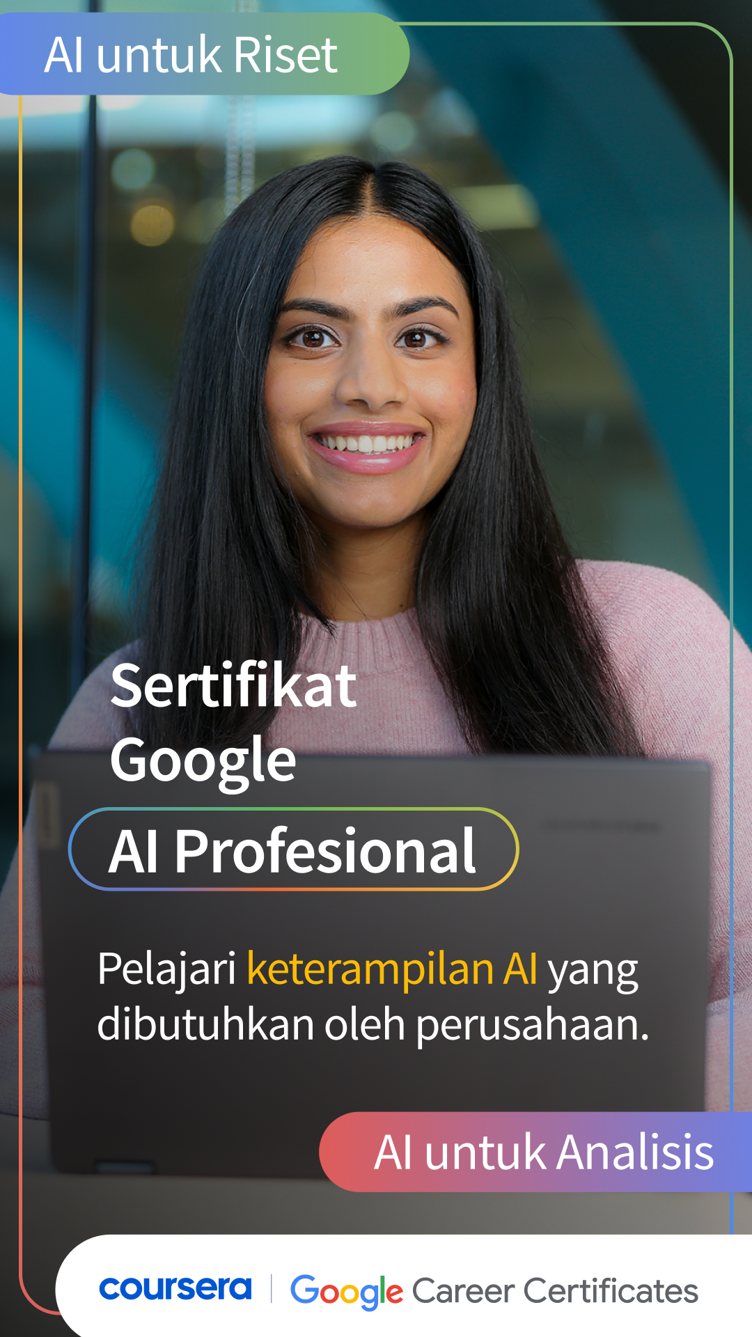 Coursera Facebook ad
