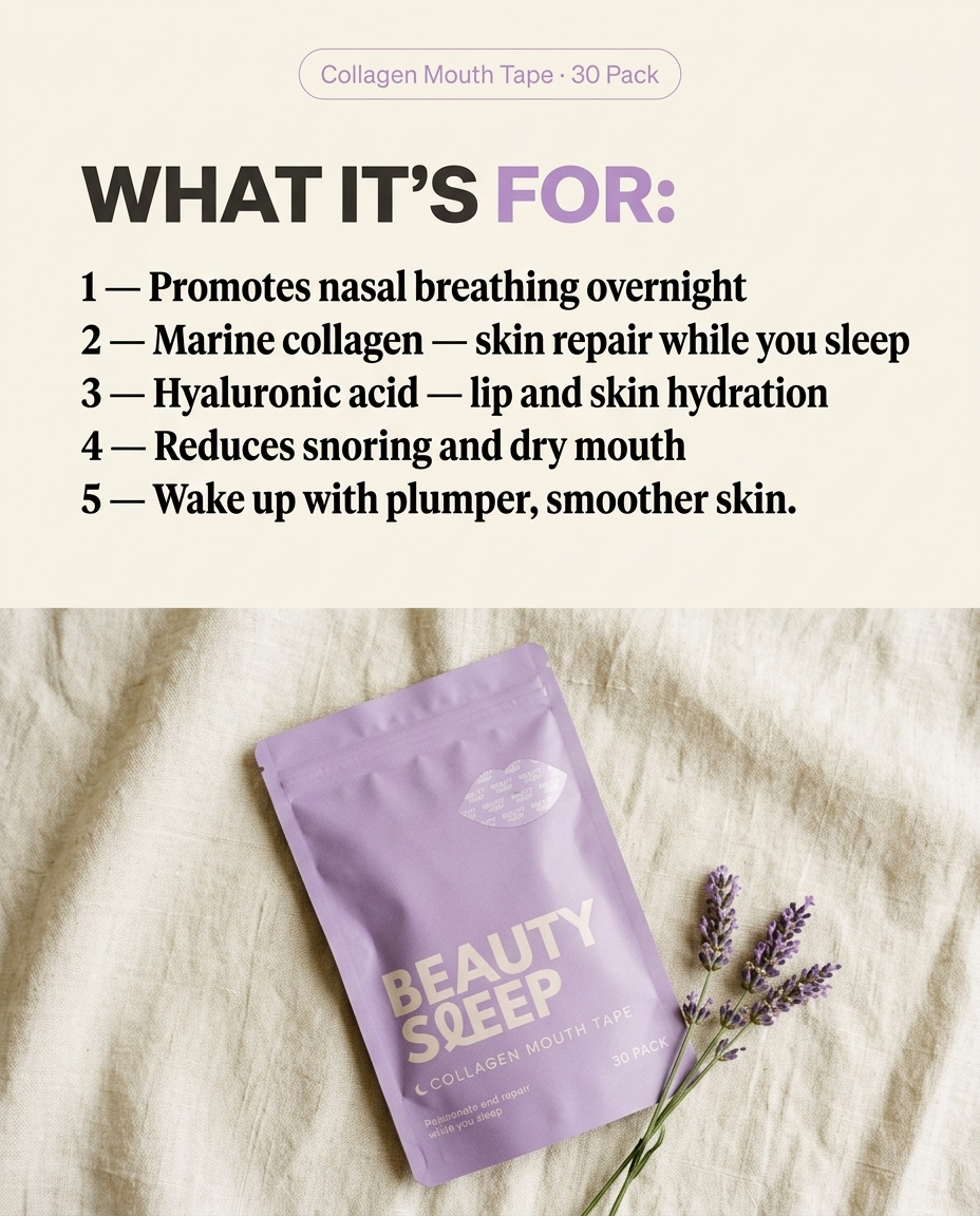 Beauty Sleep Facebook ad