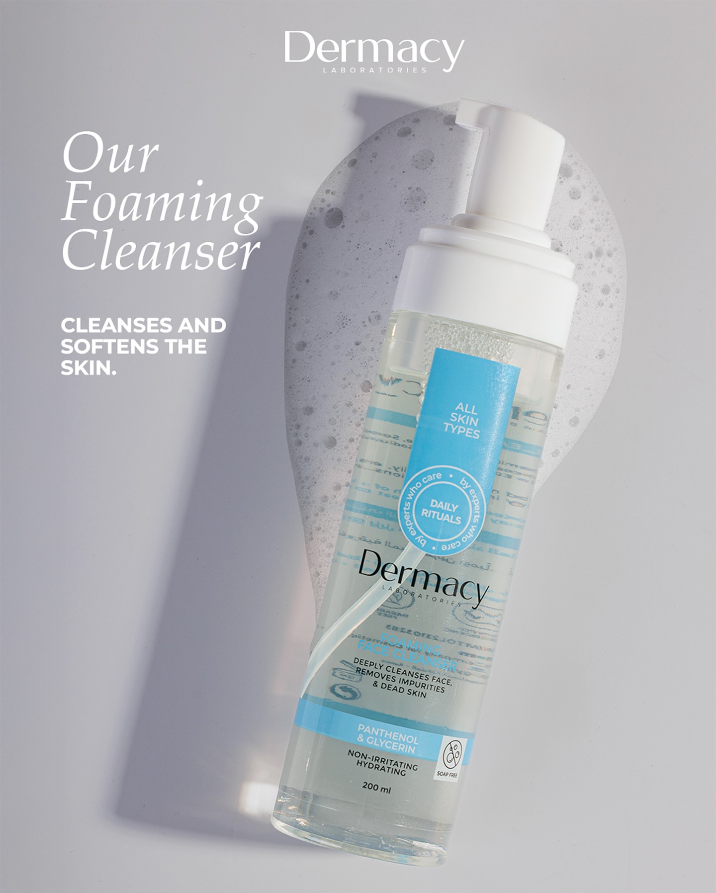 Dermacy Labs Facebook ad: Meet your daily ritual