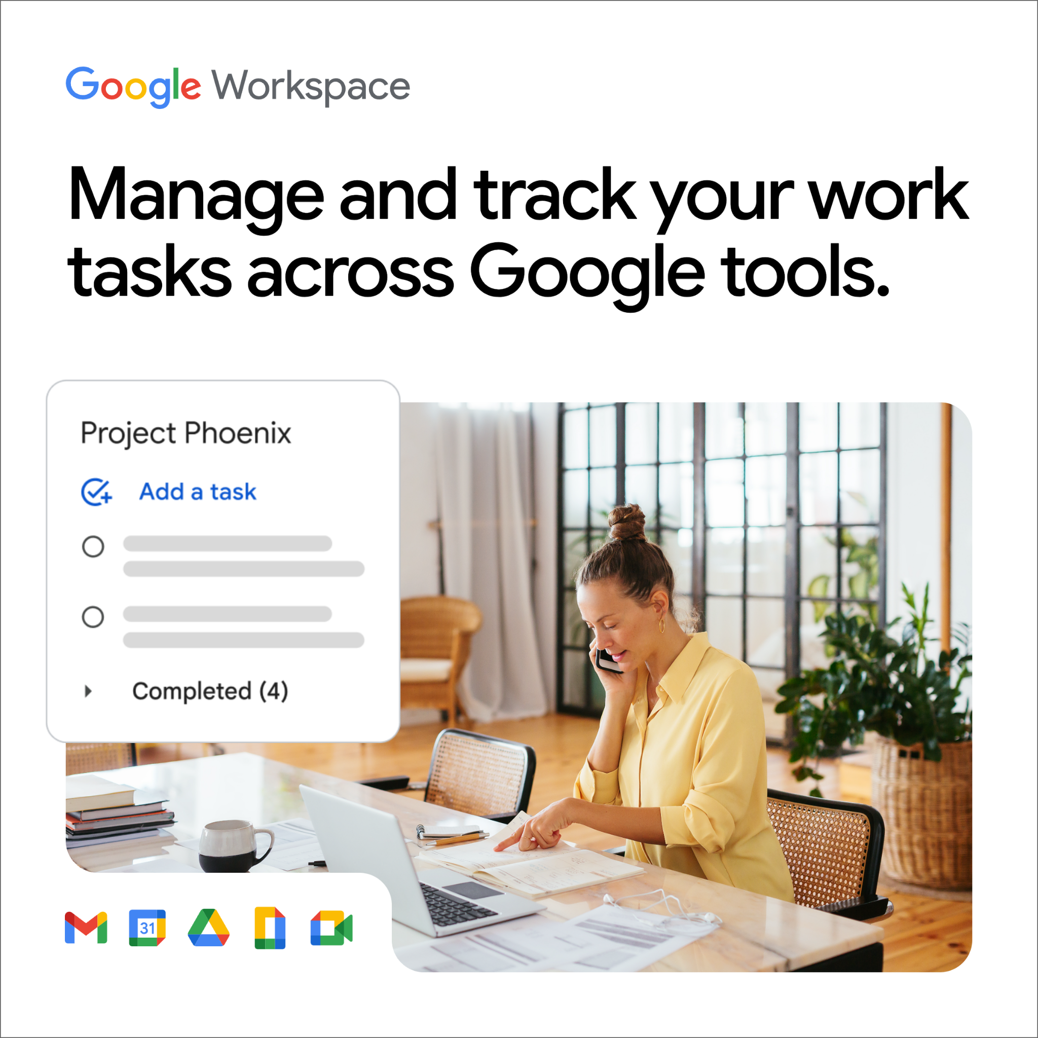 Google Workspace Facebook ad