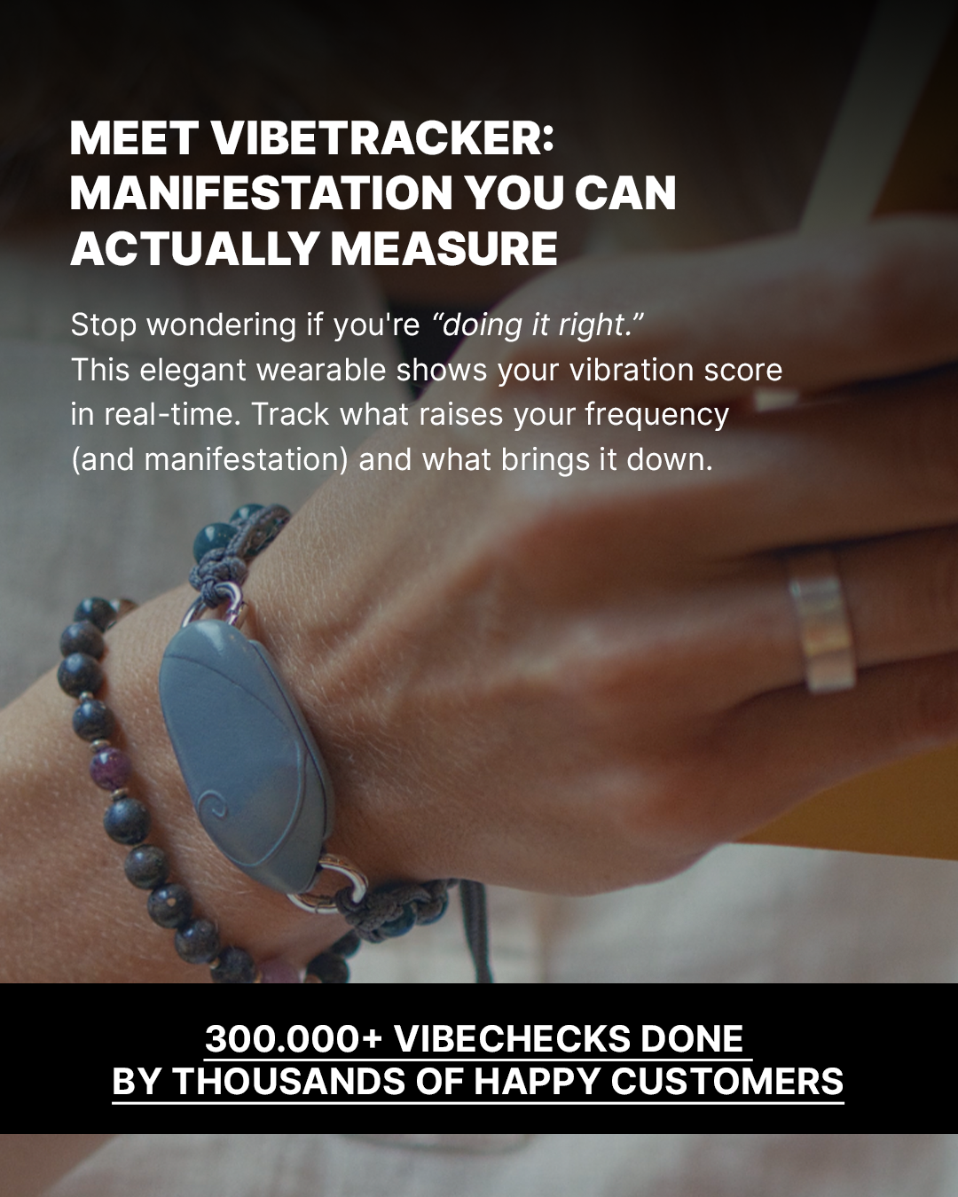VibeTracker Facebook ad from Nov 25, 2025