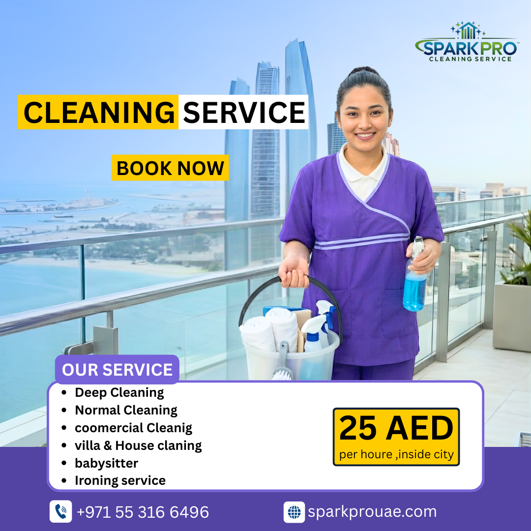 Spark Pro cleaning Service Facebook ad