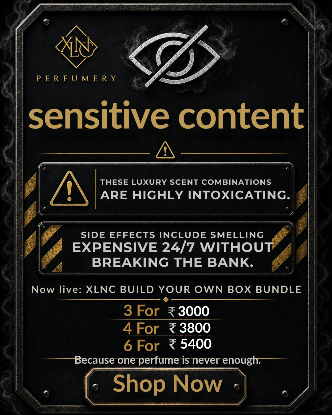 XLNC Perfumery Facebook ad