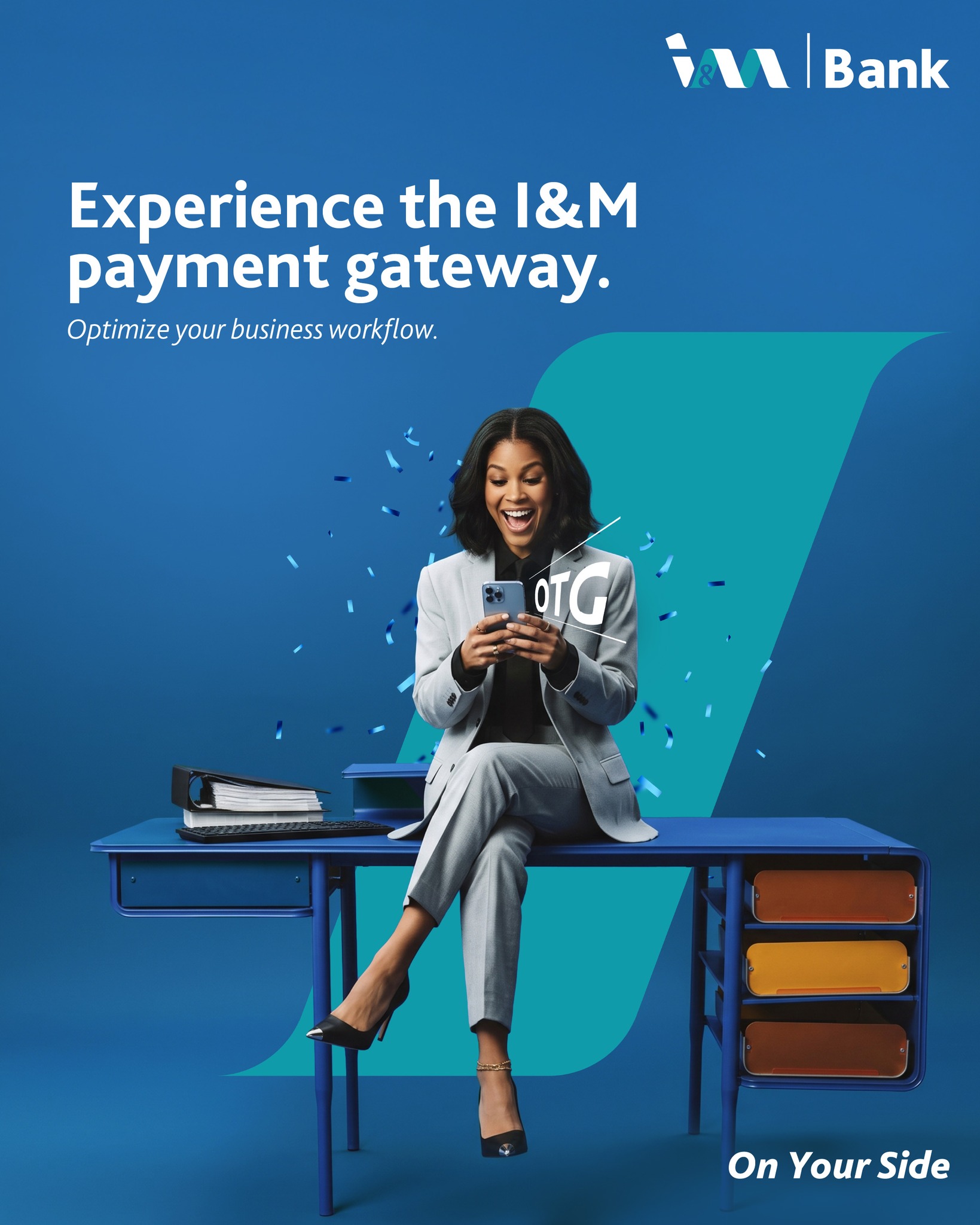 I&M Bank Ltd Facebook ad: Running a business is demanding, your banking shouldn't…