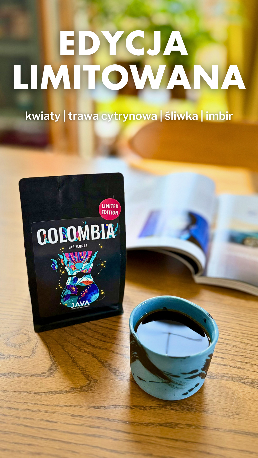 JAVA Coffee Roasters Facebook ad