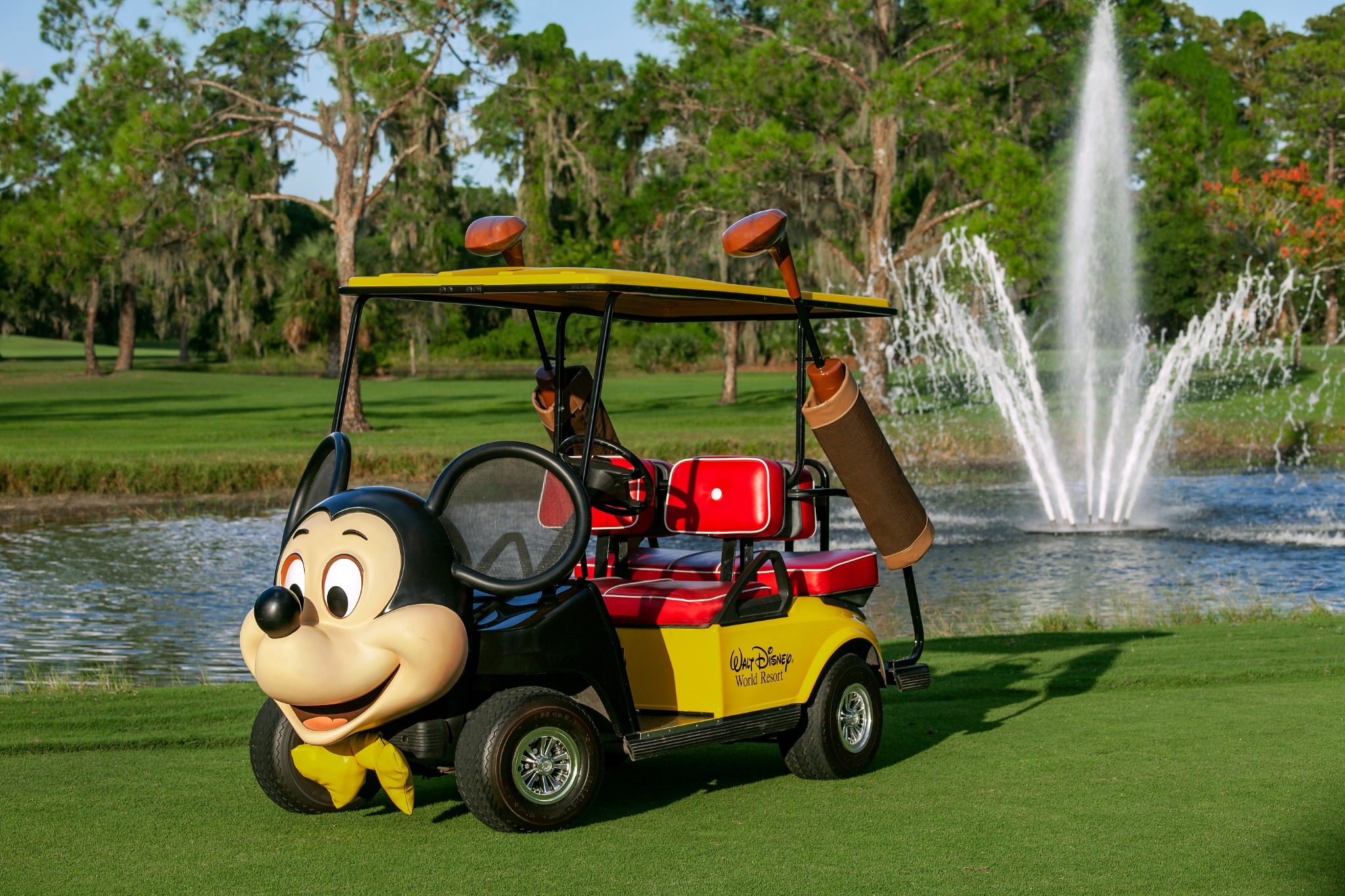 Walt Disney World Golf Facebook ad: Walt Disney World Golf Courses