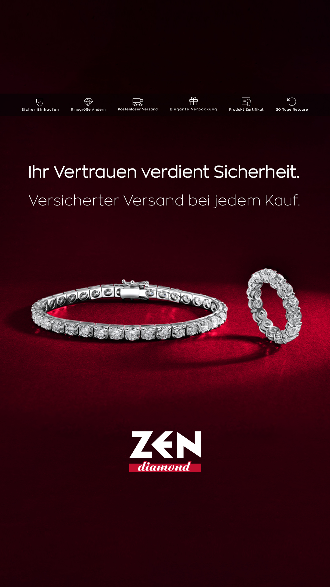 Zen Diamond Facebook ad