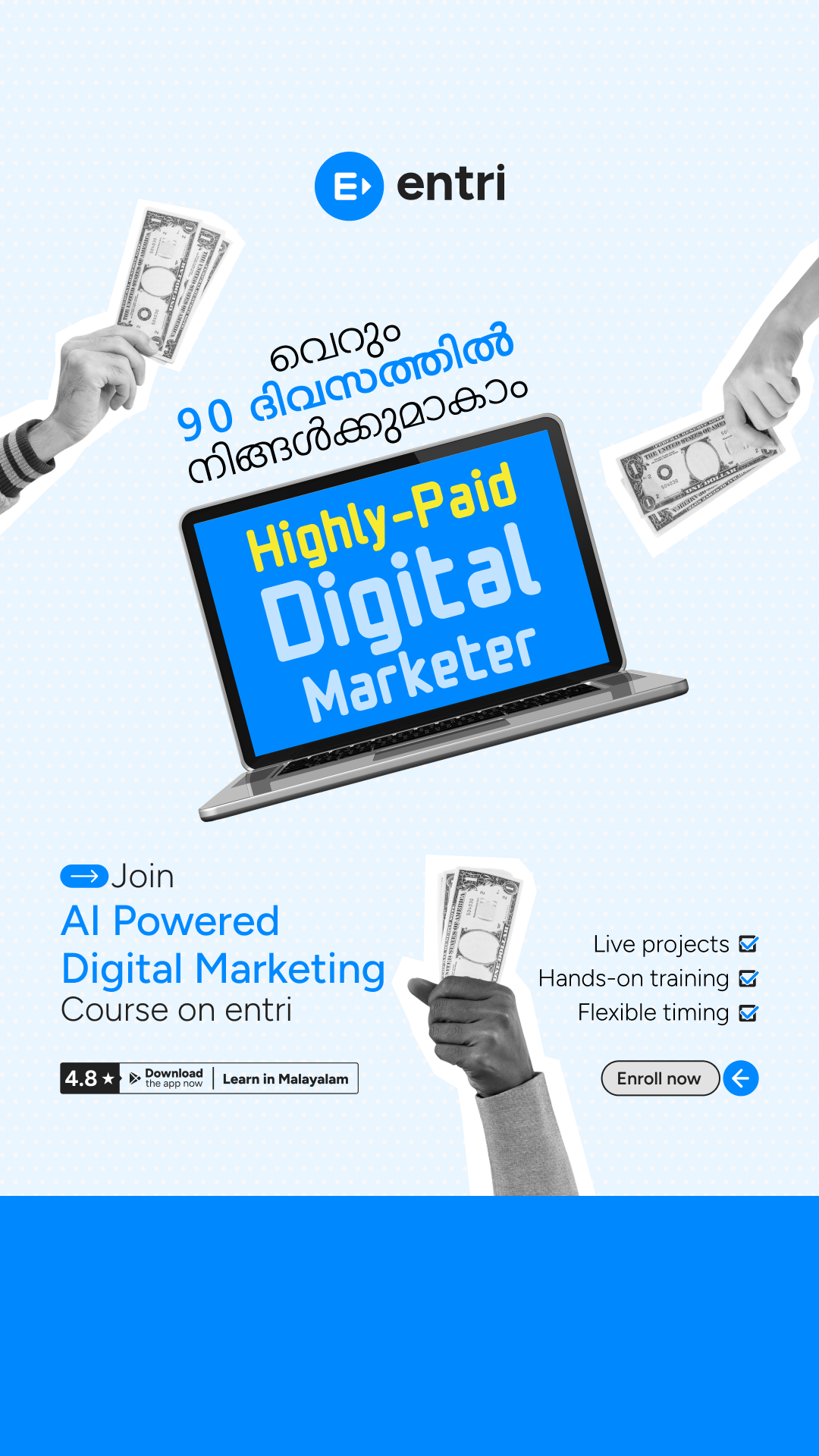 Entri Elevate Digital Marketing Facebook ad