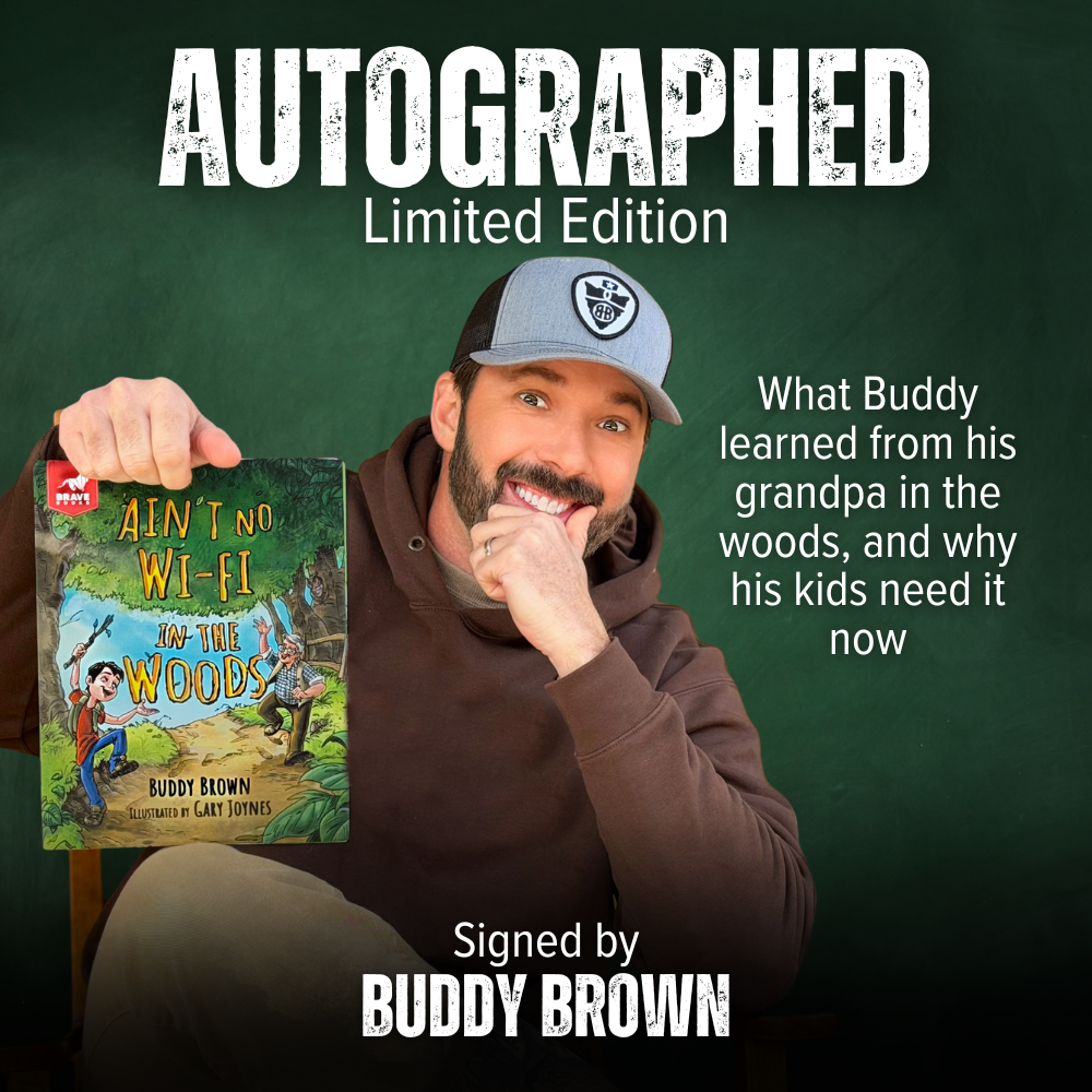 Buddy Brown Facebook ad: Get Your Kids to Put Down The iPad and Pick Up My New Book!
