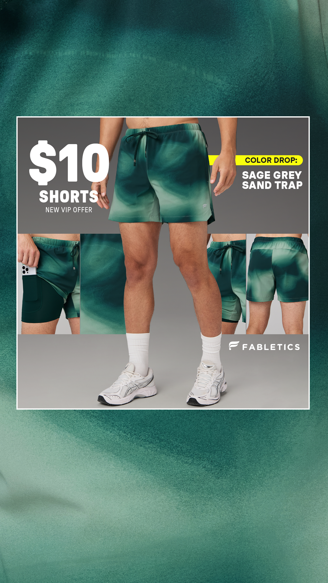 Fabletics Men Facebook ad