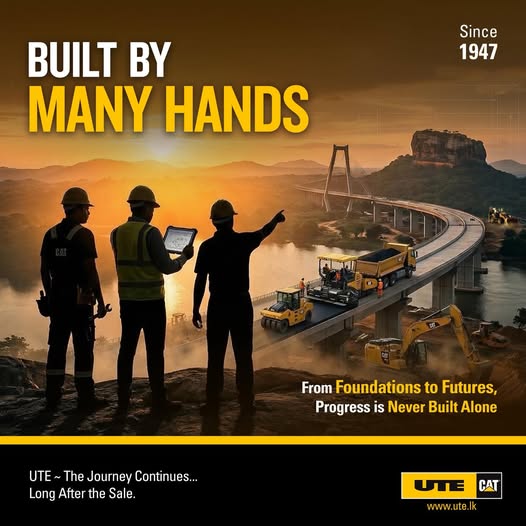 UTE CAT Facebook ad: Sri Lanka’s progress is shaped by vision, hard…