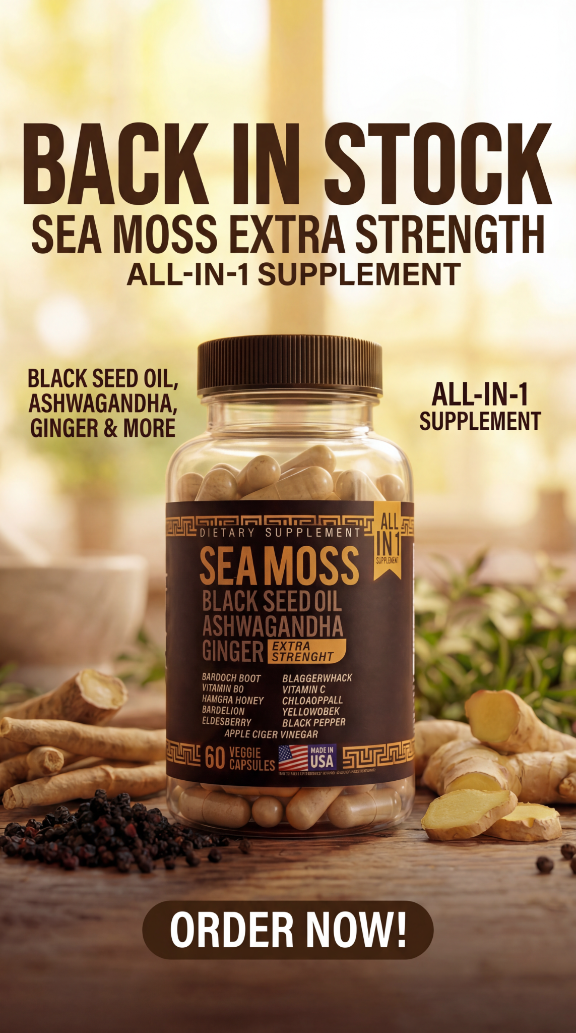 Holistic Vitalis LLC Facebook ad