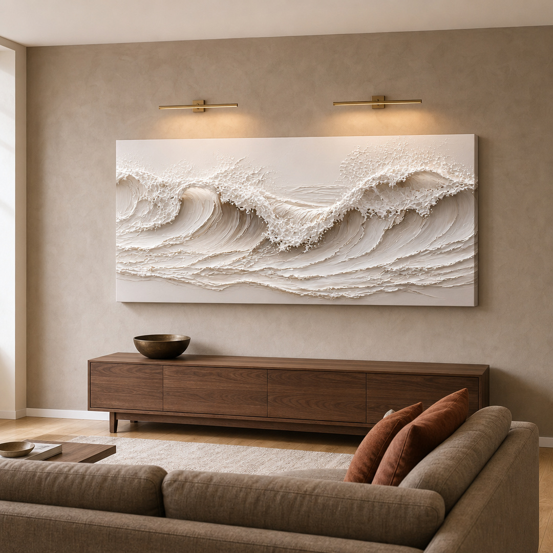 Tailored Canvases - Personalized Art Facebook ad: Coastal Wave | Made in the USA | Ships Fast