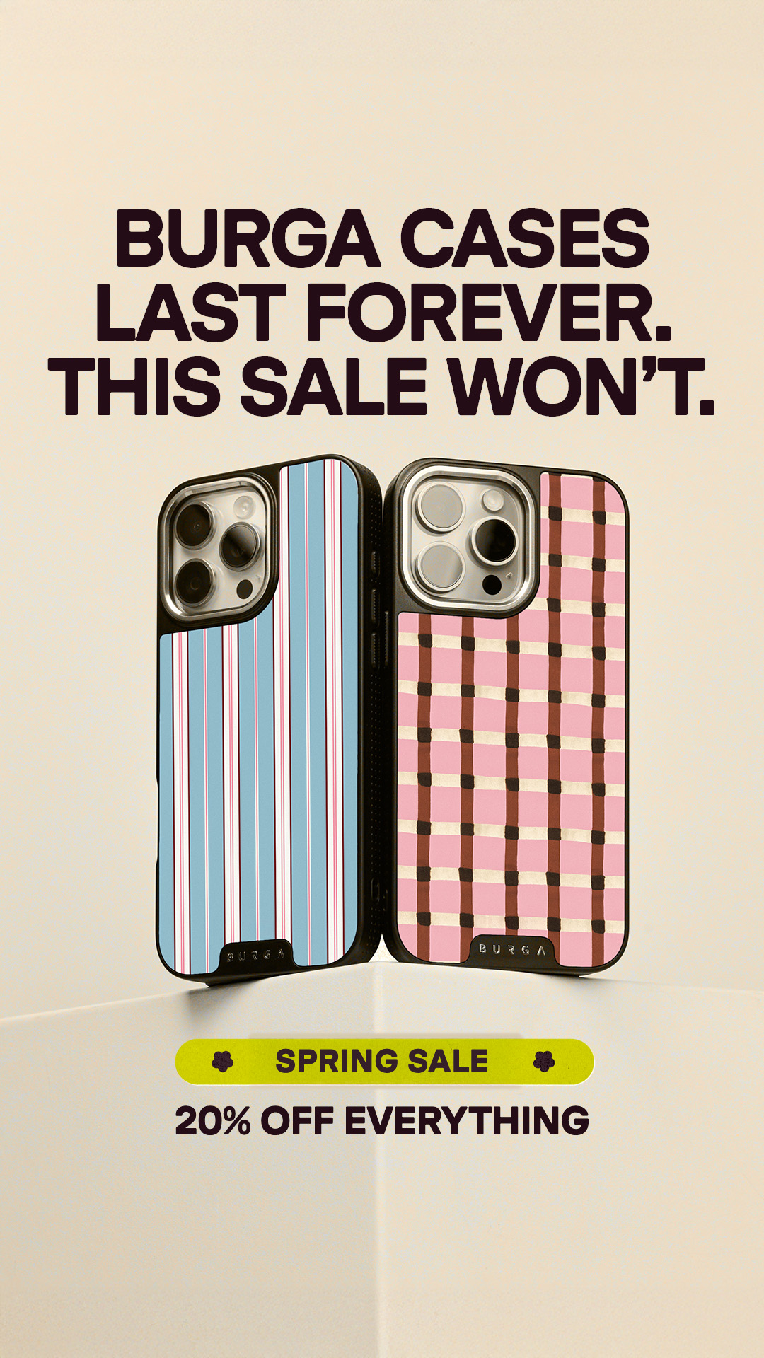 BURGA Global Facebook ad