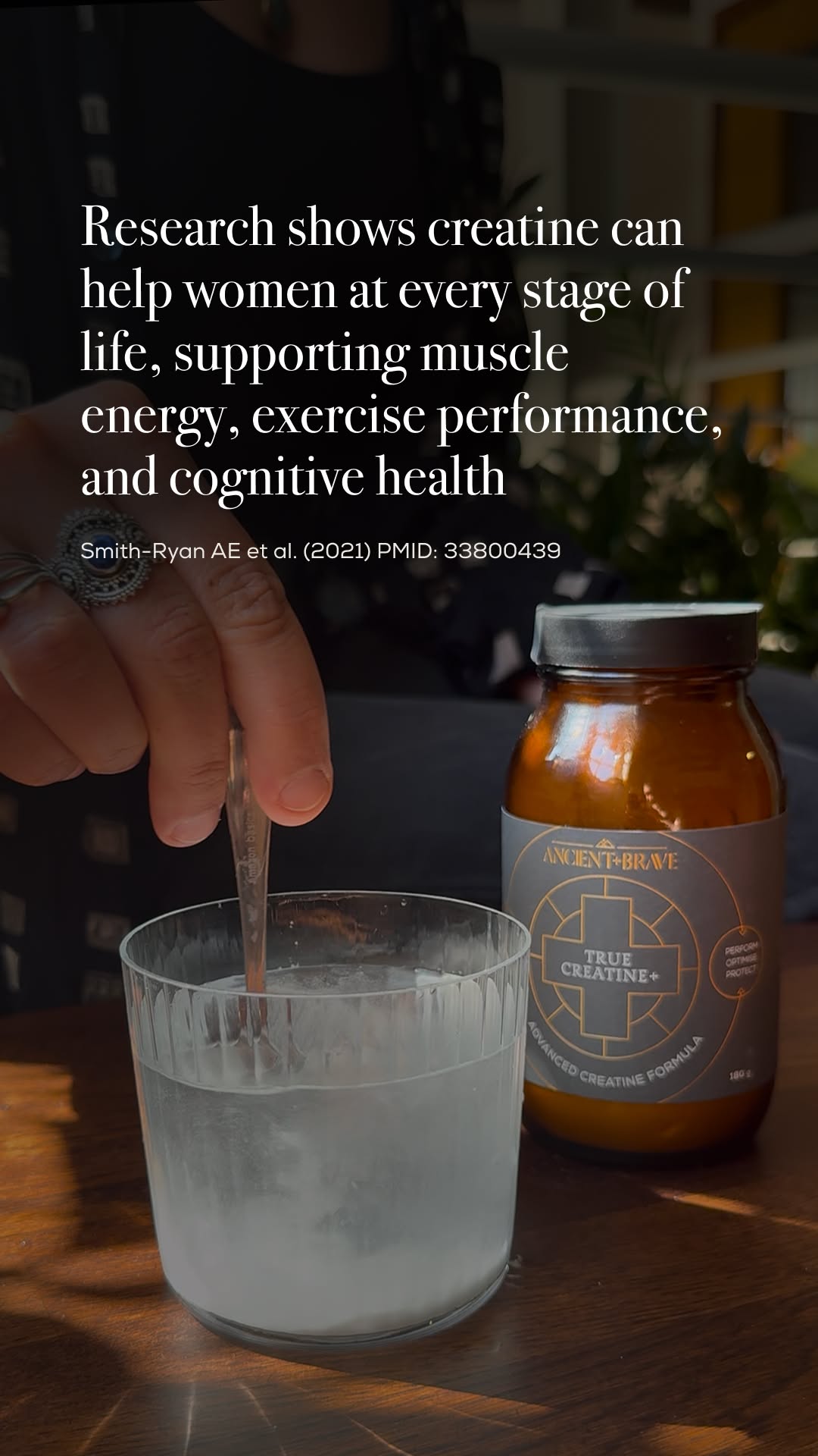 Ancient + Brave Facebook ad